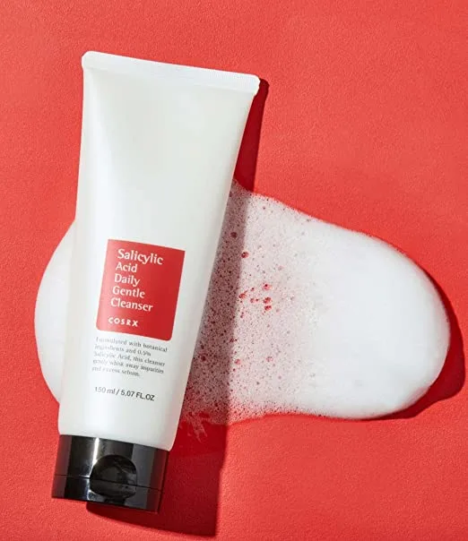 كوزركس غسول يومي لطيف بحمض الساليسيليك لتنقية البشرة وتقليل الحبوب 150 مل | COSRX Salicylic Acid Daily Gentle Cleanser 150ml