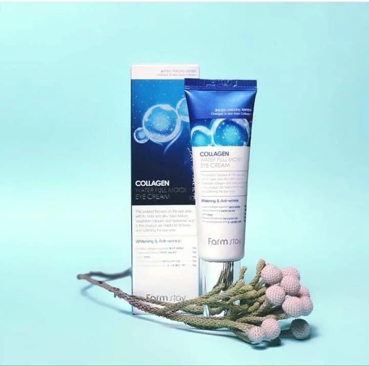 فارم ستاى كريم عين  مرطب كامل بماء الكولاجين 50 ملل   |  FARM STAY Collagen Water Full Moist Eye Cream 50ml