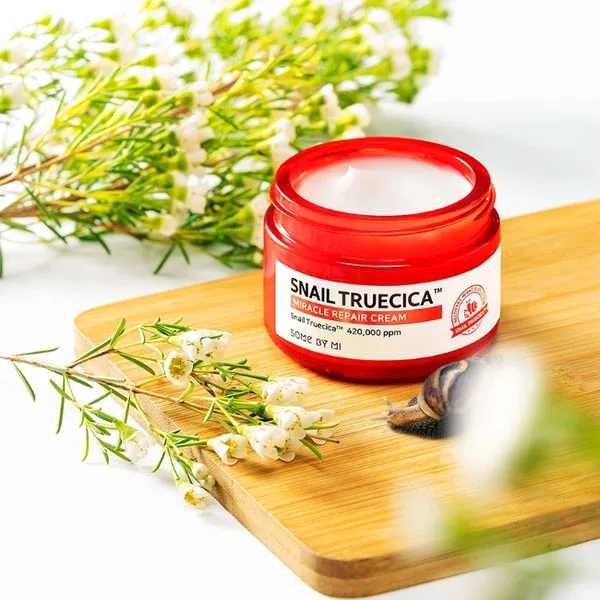 سام باي مي كريم ترميم سنيل تروسيكا ميراكل 60 جم  |  Some By Mi Snail Truecica Miracle Repair Cream - 60 gm