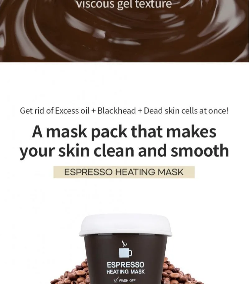 فارم ستاي قناع اسبرسو  200 جم  |  Farm stay Espresso Heating Mask 200g
