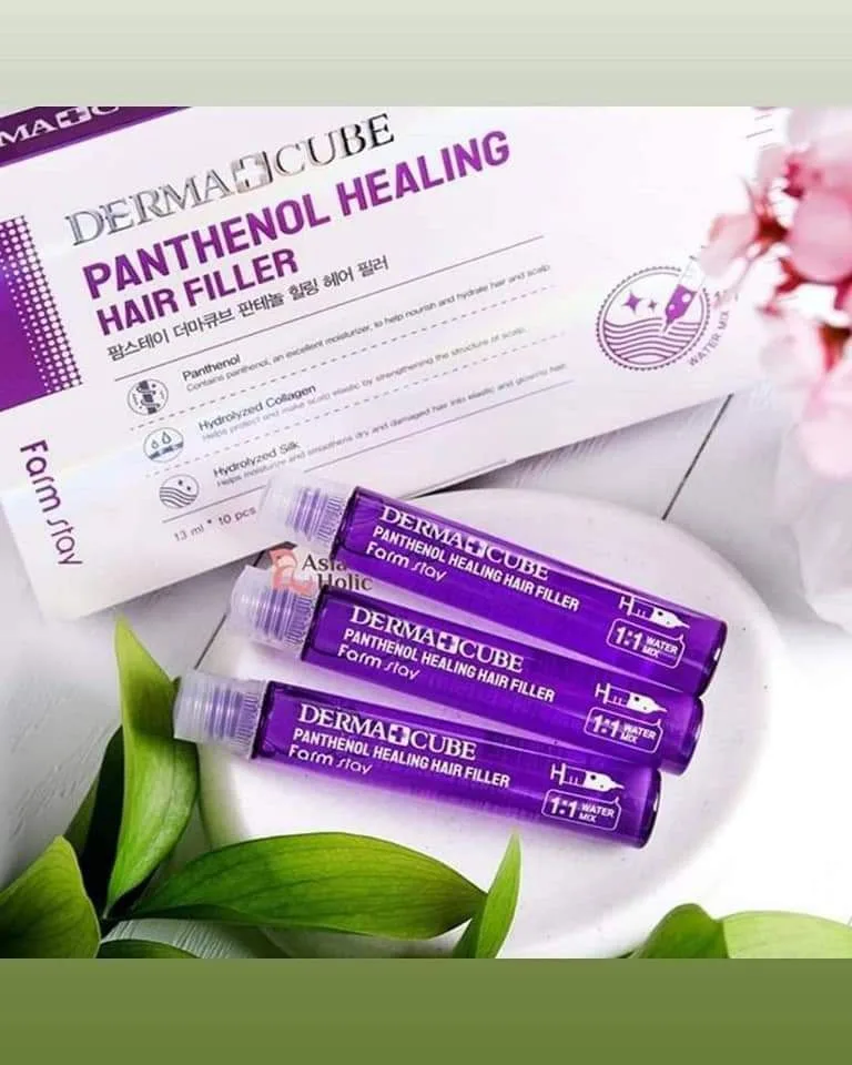 فارم ستاي ديرما كيوب بانثينول فيلر معالج للشعر 13 ملل  |  Farm Stay Derma Cube Panthenol Healing Hair Filler 13ml