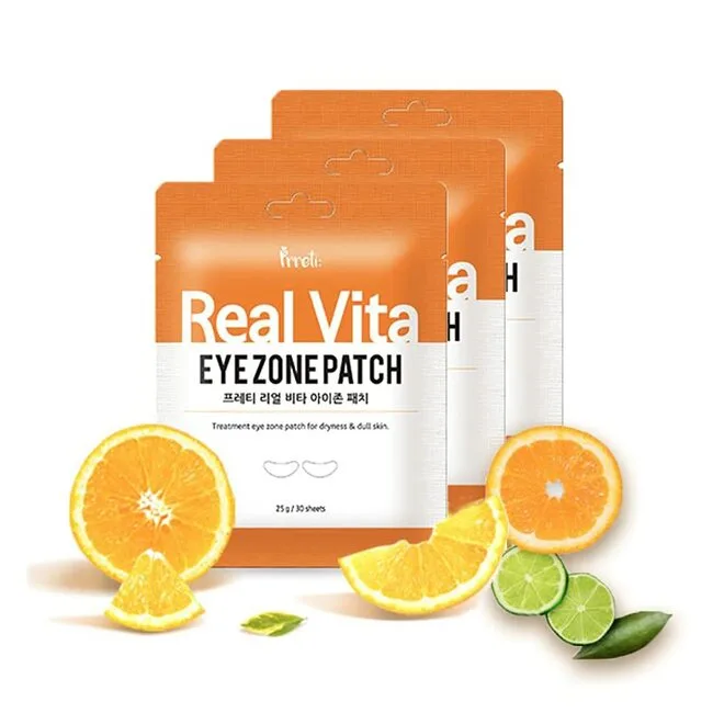 بريتي لاصقة منطقة العين ريال فيتا  (25 جم / 30 باتش)  |   Prreti Real Vita Eye Zone Patch (25g/30 Sheets)