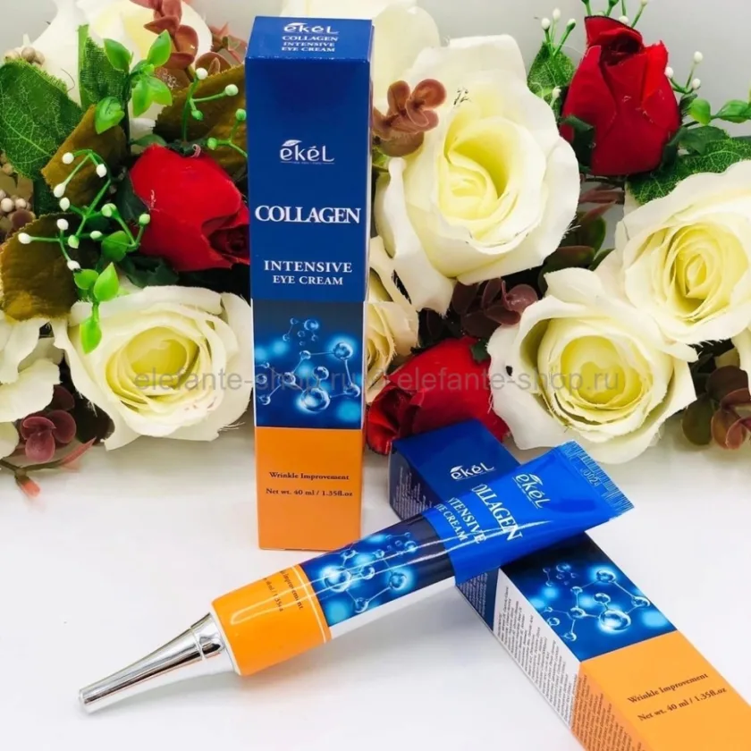 ايكل كريم العين بالكولاجين 40 ملل  |  EKEL Collagen Intensive Eye cream - 40ml