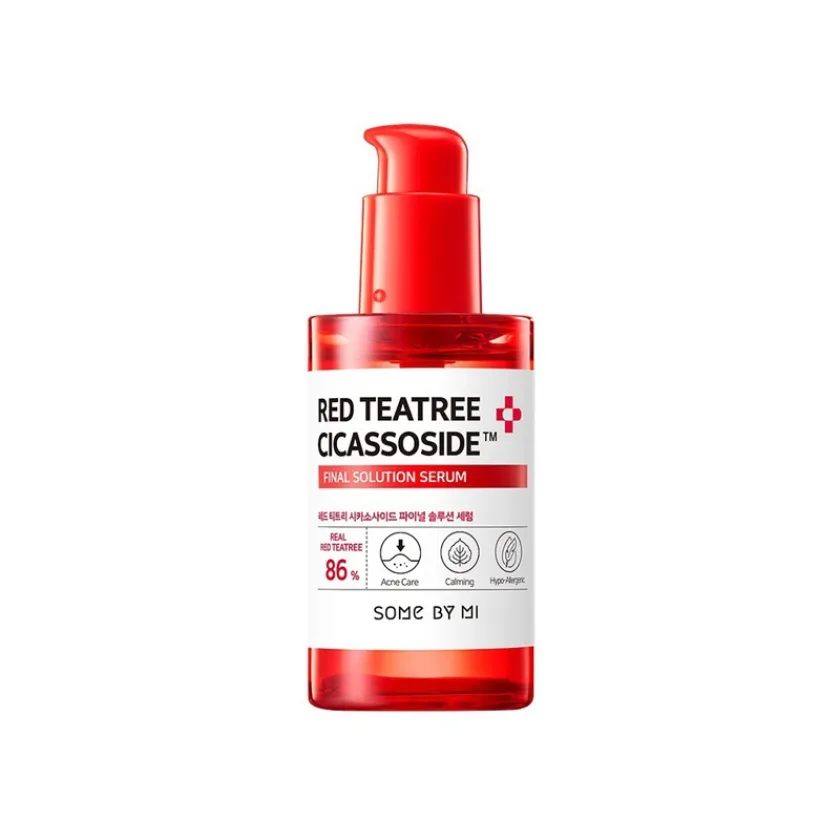 سام باي مي سيروم ديرما سيكاسوسيد بخلاصة شجرة الشاي الأحمر 50 مل | SOME BY MI Red Tea Tree Cicassoside Derma Solution Serum 50ml