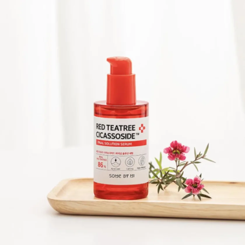 سام باي مي سيروم ديرما سيكاسوسيد بخلاصة شجرة الشاي الأحمر 50 مل | SOME BY MI Red Tea Tree Cicassoside Derma Solution Serum 50ml