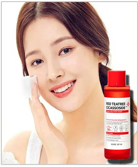 سام باي مي تونر سيكاسوسيد بخلاصة شجرة الشاي الأحمر لتهدئة البشرة 150 مل | SOME BY MI Red TeaTree Cicassoside Final Solution Toner 150ml