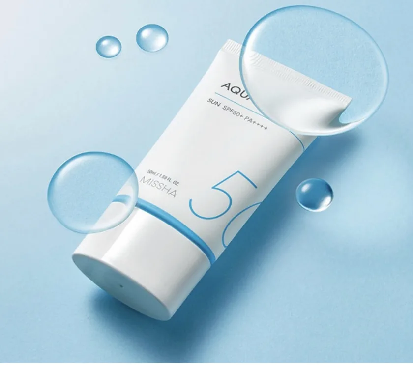 ميشا جل أكوا صن بلوك  للحماية من  أشعة الشمس  50 ملل  |   Missha All Around Safe Block Aqua Sun SPF50+ PA++++ 50ml