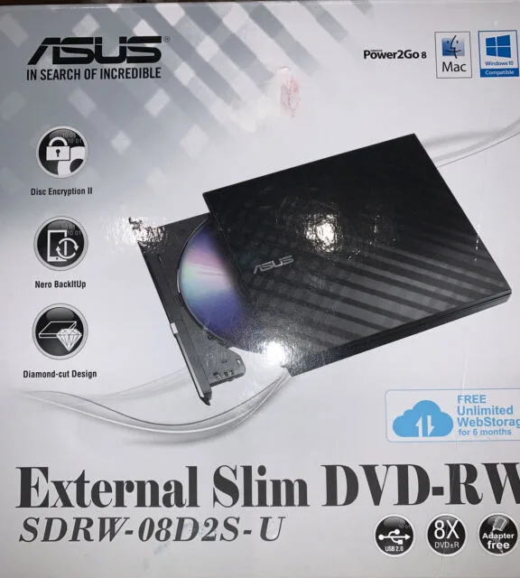 دى فى دى خارجى - External Slim DVD-Rw