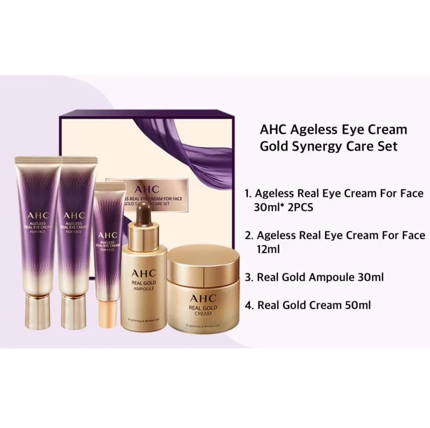 اي اتش سي كريم اجلس للشباب الدائم حول العين 30 مل |  AHC Ageless Real Eye Cream For Face 30m