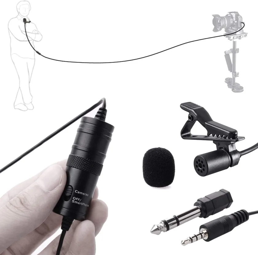 ميكروفون صغير لافيلير - Microphone Lavalier BY/M1