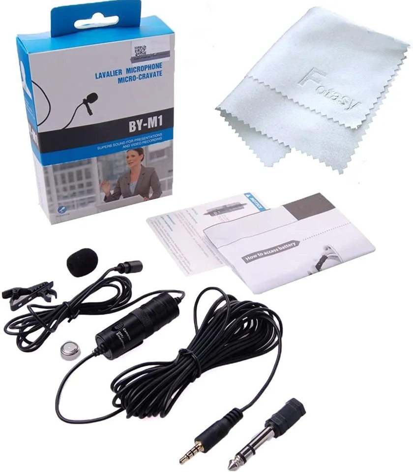 ميكروفون صغير لافيلير - Microphone Lavalier BY/M1