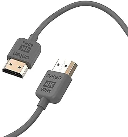 كابل HD عالي الدقة 161 بمنفذ 2.0 HDMI عالي السرعة 4K من اونتن (1.5 متر)