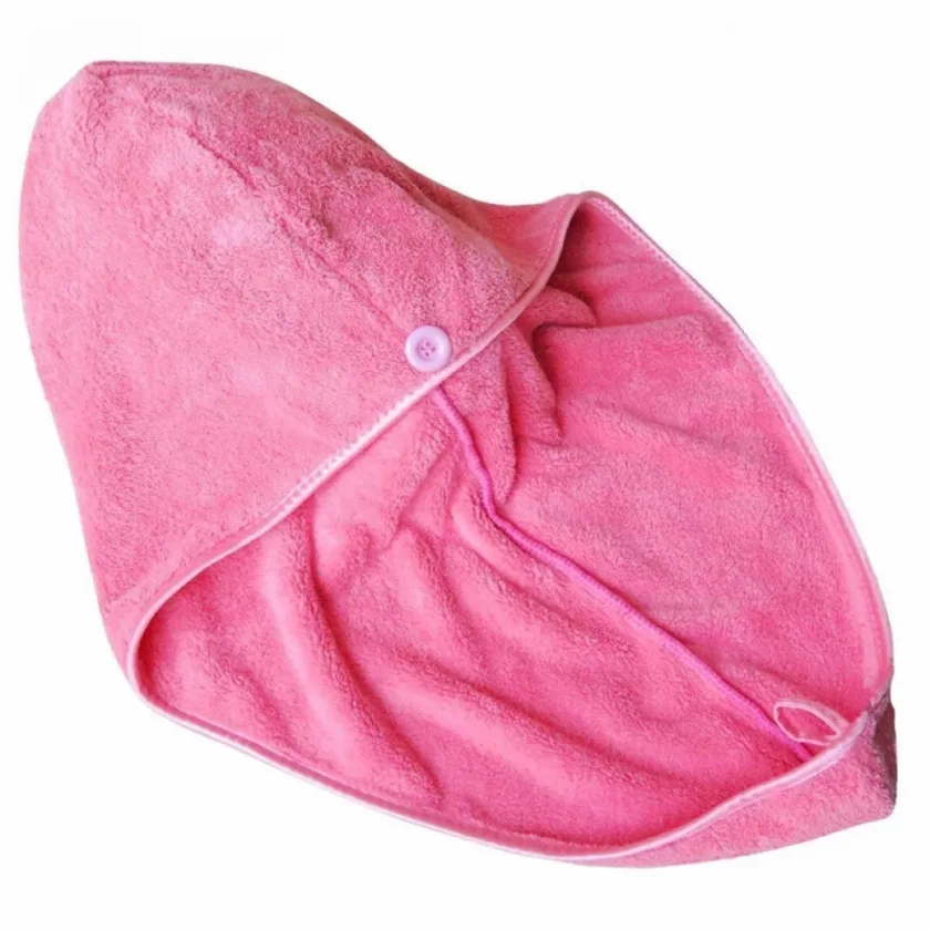 فوطة لف الشعر من المايكروفايبر فائقة النعومة وعالية الجودة | Hair Wrap Towel Microfiber Drying Headwear Quick Drying