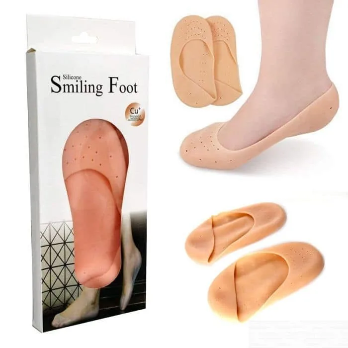 شراب سيليكون الأصلي طبي للقدمين| Silicone Gel Moisturizing Socks