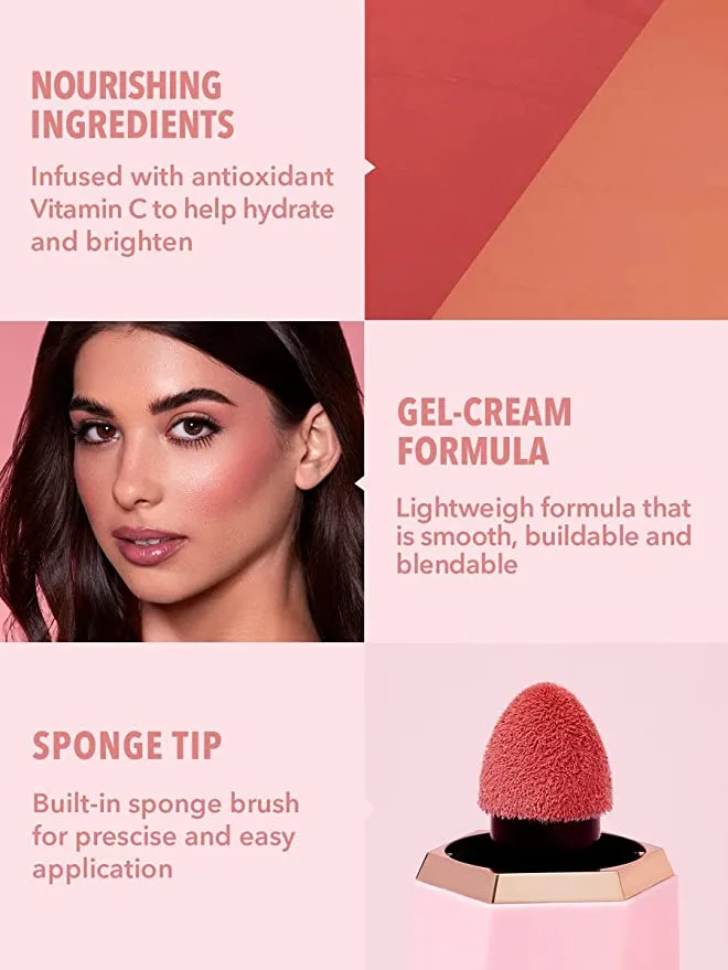 شيجلام بلاشر سائل وملون البشرة- ريسكي بيزنيس  | SHEGLAM Risky Business - Color Blossom Liquid Blush