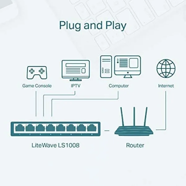 سويتش TP_LINK 8PORT