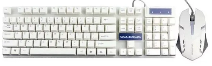 Keyboard Mouse Gaming Gclexus Q200 Combo Led Backlight Lampu