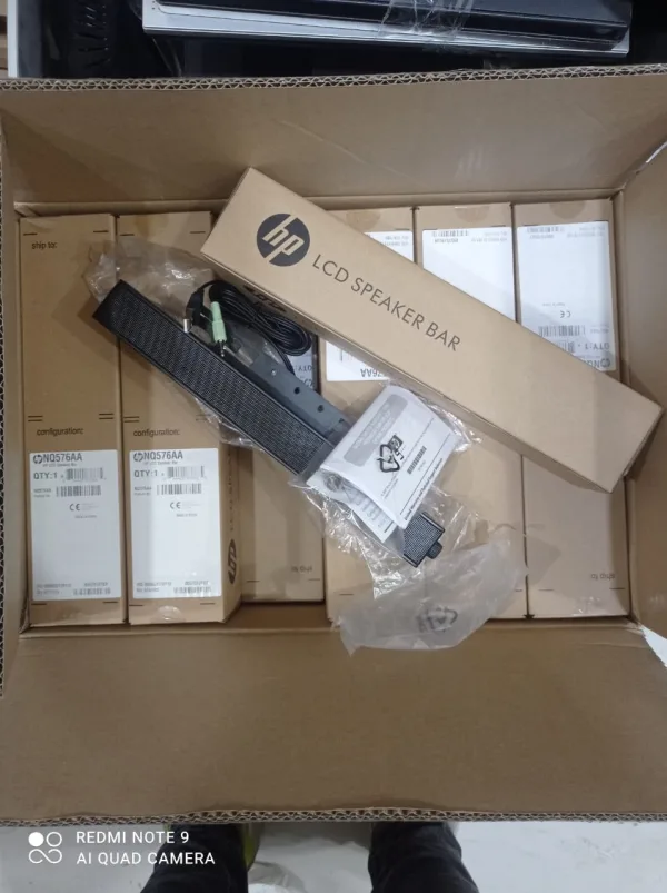 HP LCD & LED Speaker Bar Original
