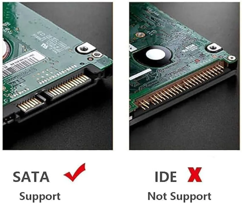 علبة هارد خارجي 2.5 بوصة ساتا الى USB 3.0 من شولي، علبة هارد شفافة محمولة