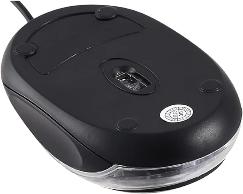 ماوس ليزر بسلك من اكس او B100 - اسود