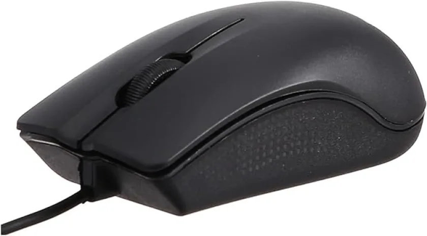 Fox F2 Wired Optical Mouse - Black