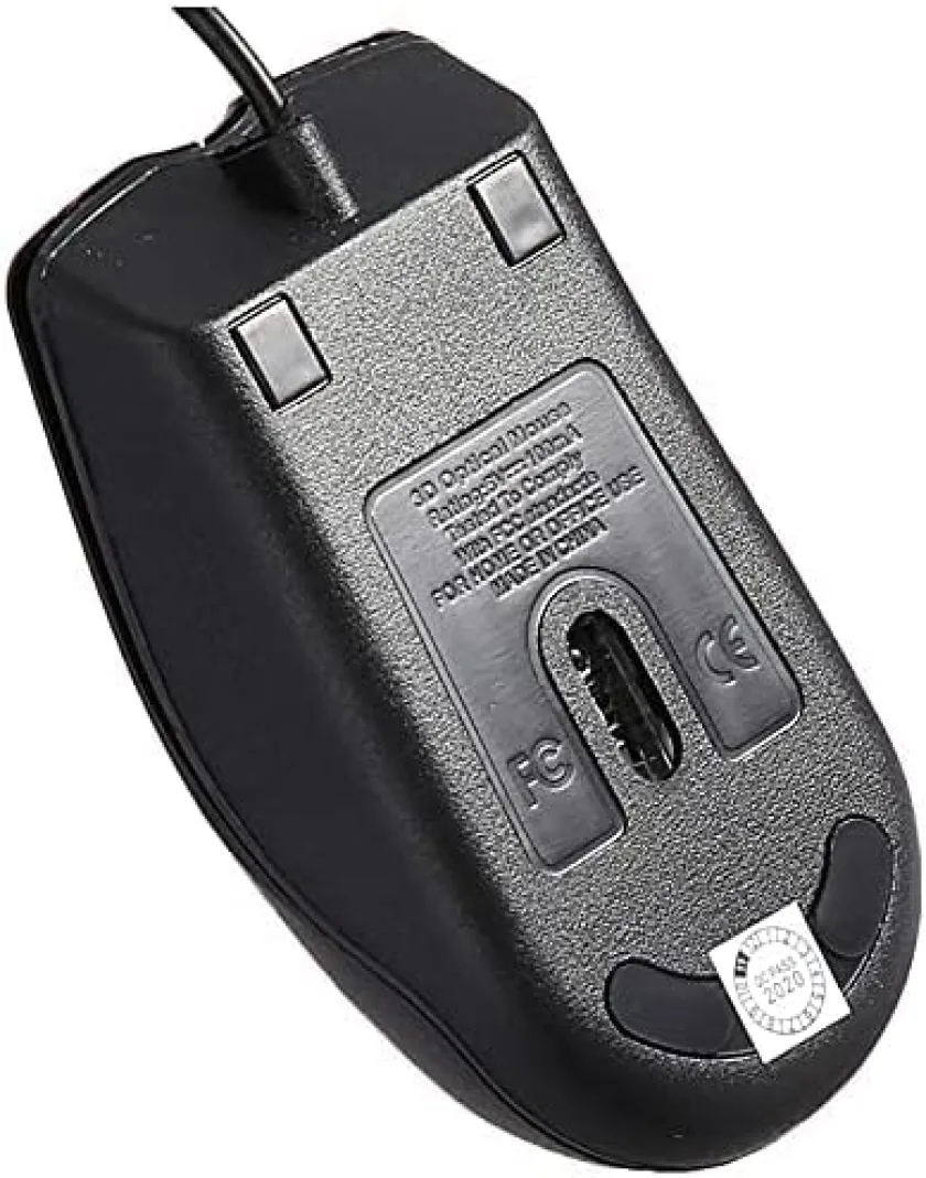 Fox F2 Wired Optical Mouse - Black