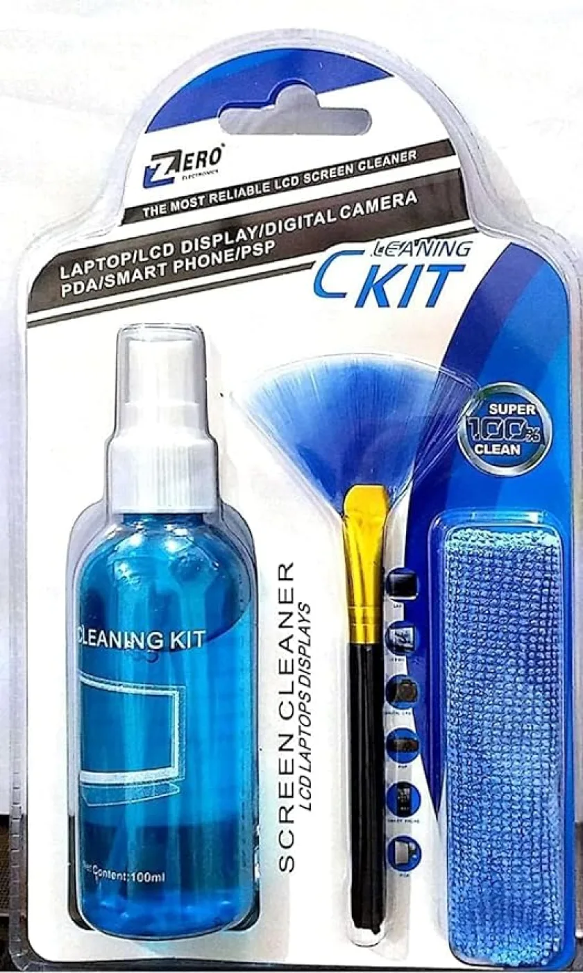 Cleaning Kit for PC, laptops, LCD TV, Monitor,Camera, Smartphone, Lens, Tablet