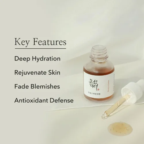 بيوتي اوف جوسون سيروم اصلاح البشره  بخلاصه الجينسنغ والحلزون 30 مل |  Beauty Of Joseon Revive Serum: Ginseng + Snail Mucin  30ml