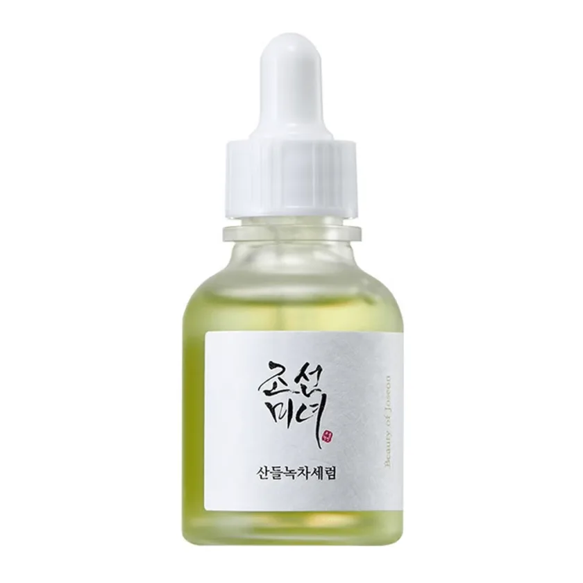 سيروم مهدئ للبشرة بالشاي الأخضر + البانثينول من بيوتي اوف جوسون - 30مل | BEAUTY OF JOSEON Calming Serum Green Tea + Panthenol - 30ml