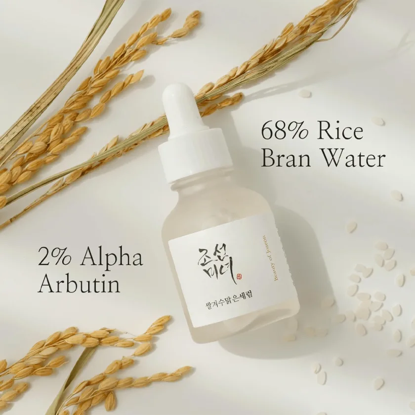 سيروم جلو ديب بخلاصة الأرز + الأربوتين من بيوتي اوف جوسون - 30مل |  BEAUTY OF JOSEON Glow Deep Rice + Alpha-ArbutinSerum - 30ml