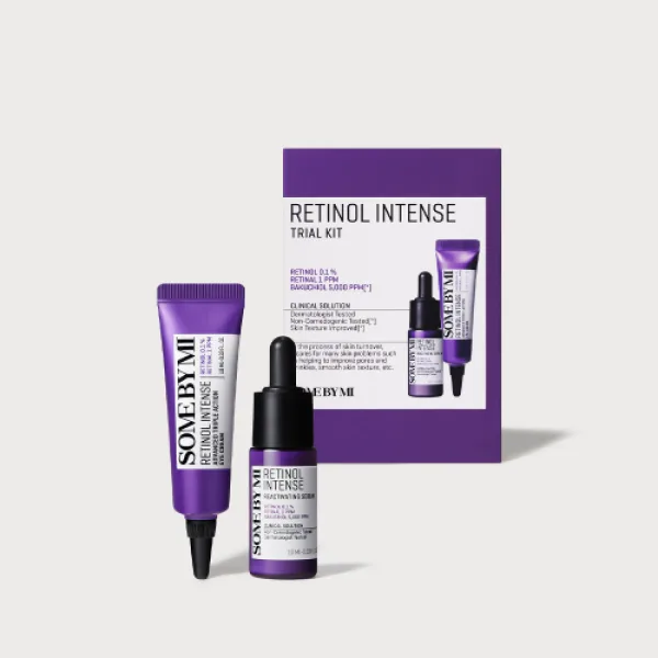 سام باي مي مجموعة ريتينول للعناية المركزة لتقليل التجاعيد وتحسين مرونة البشرة قطعتين | SOME BY MI Retinol Intense Trial Kit 2 Pieces
