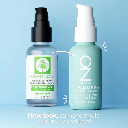 اوز ناتشورال سيروم حمض الهاليورنك للوجه  - 30مل  |  OZNaturals Hyaluronic Acid Facial Serum - 30ml