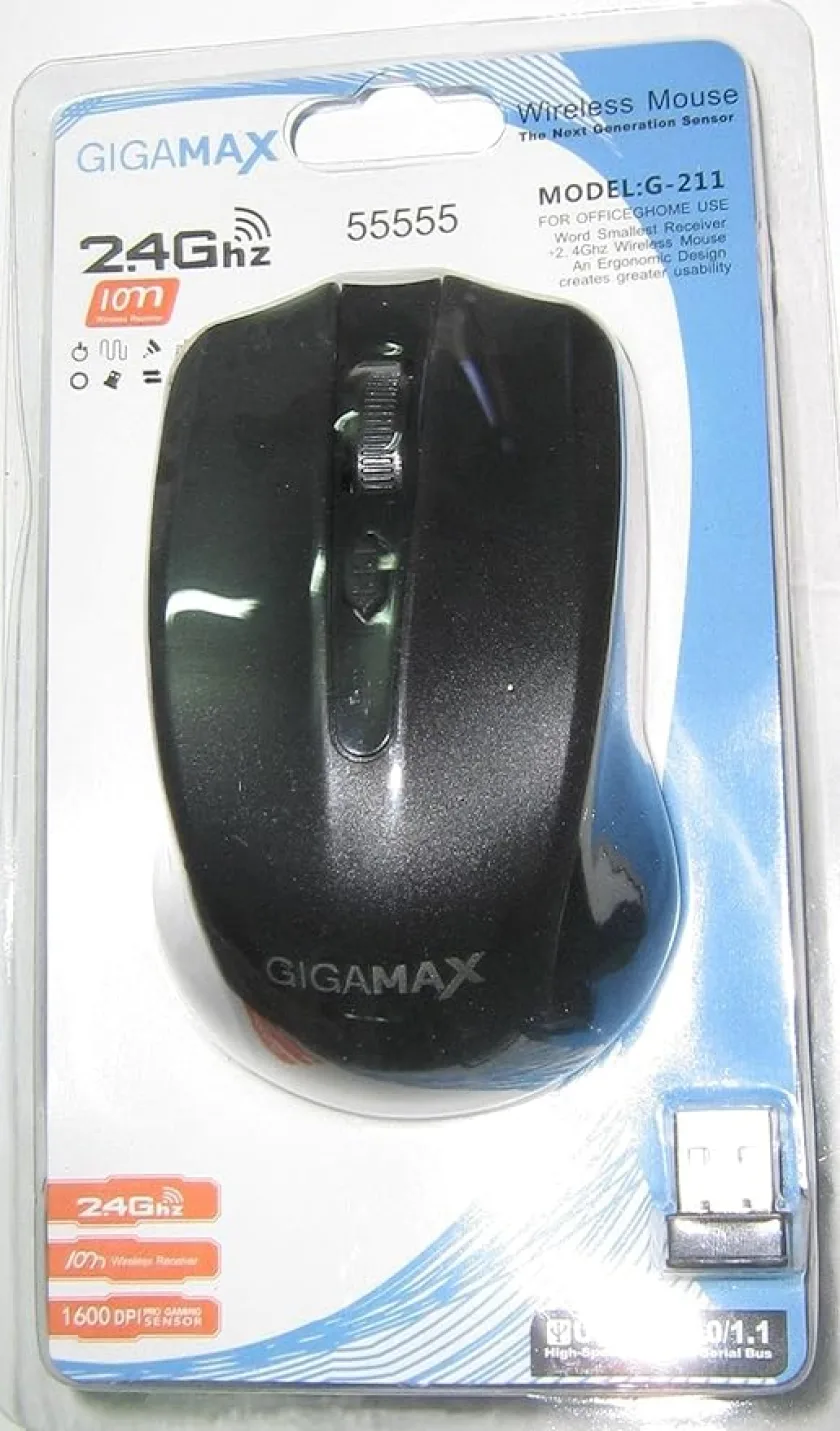 Gigamax Wireless Mouse For PC and Laptop - G-222
