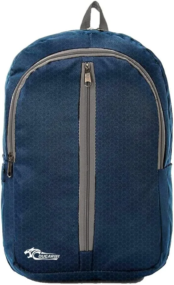 Cougar Casual Backpack For school Travel Bag Dark Blue - S36