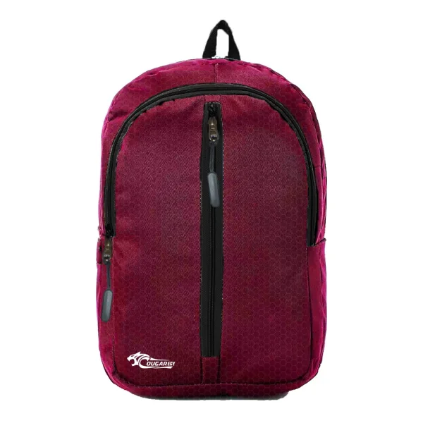 Cougar Laptop Backpack Bag - Red - S36