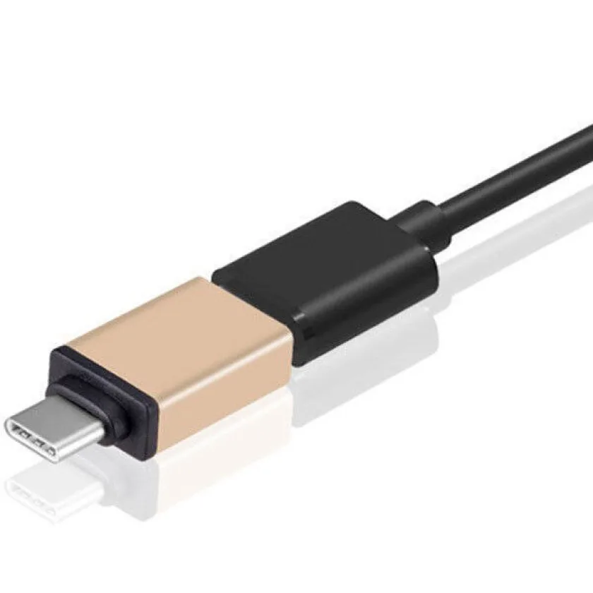 USB 3.1 Type C Male to USB 3.0 A Female Converter USB-C Data Cable OTG Adapter
