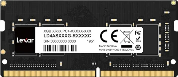 Lexar SODIMM 16GB DDR4 RAM 3200 MHz, 260-Pin DDR4 SODIMM Laptop Ram, High-