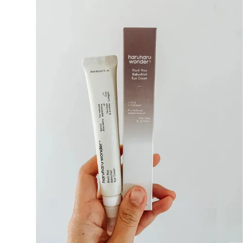 هاروهارو وندر كريم تحت العين بالأرز الأسود - 20 مل | Haruharu Wonder BLACK RICE BAKUCHIOL EYE CREAM - 20ML