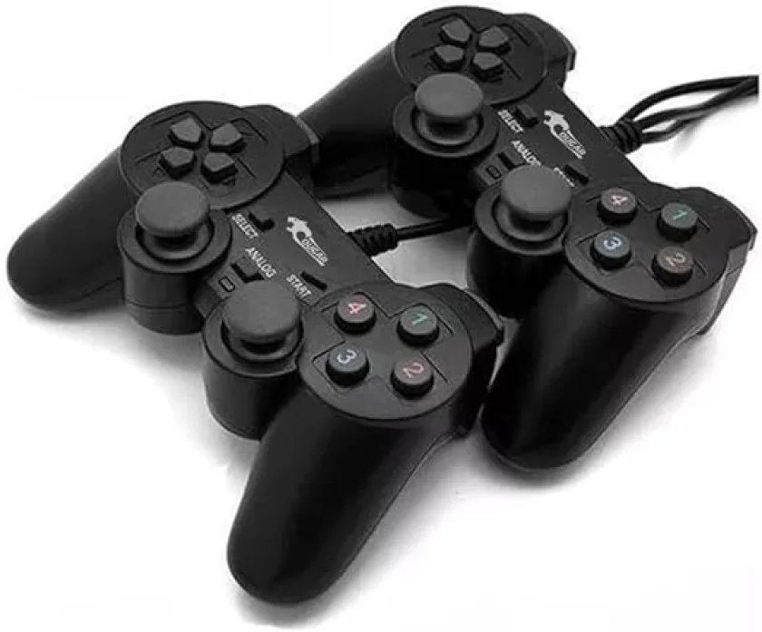 ذراع تحكم كوجر إيجي مزود بانالوج مزدوج سلكي USB-2082
