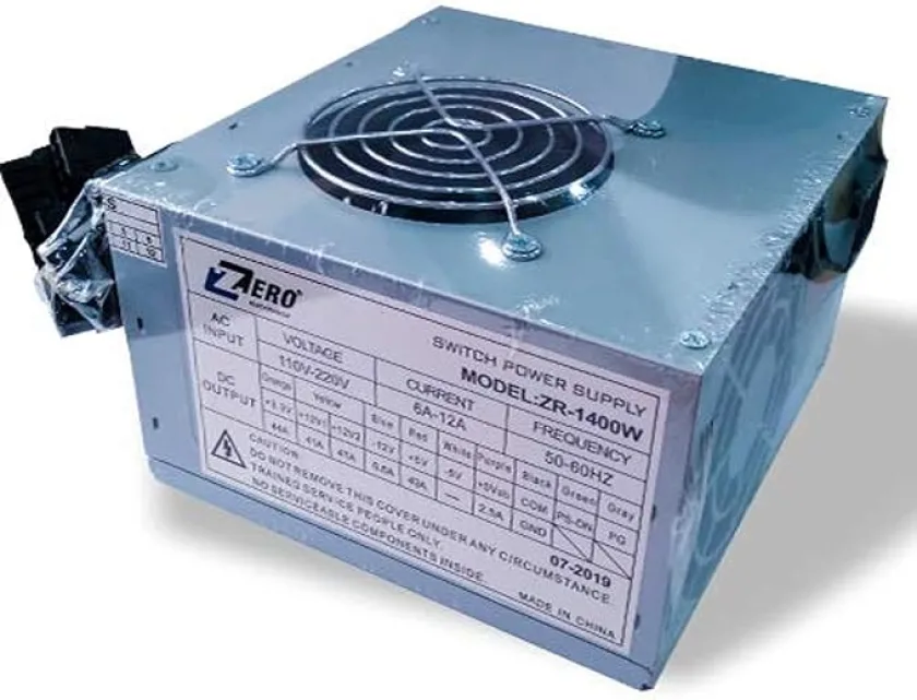 ZERO Power Supply Zr-1400 1400w 2fan