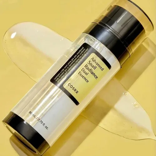 كوزركس مزدوج من اسنس الحلزون كريم لبشرة نضرة (80 مل) | Cosrx Advanced Snail Radiance Dual Essence 80 ml