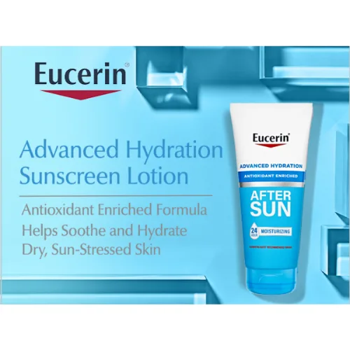 يوسيرين لوشن الترطيب المتقدم بعد التعرض للشمس 200 مل | Eucerin Advanced Hydration After Sun Lotion 200 ml