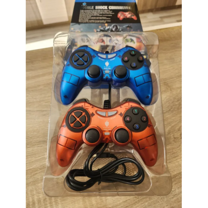 FORT FT-500 GAME PAD TURBO DOUBLE USB 2.0 FOR PC/LAPTOP