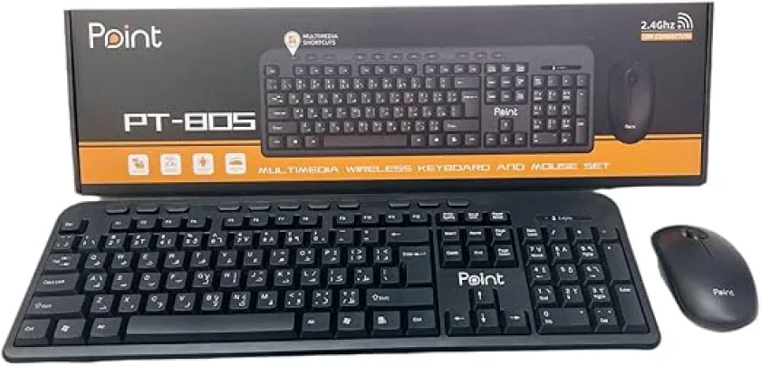 Wireless Keyboard + Mouse Combo PT-805