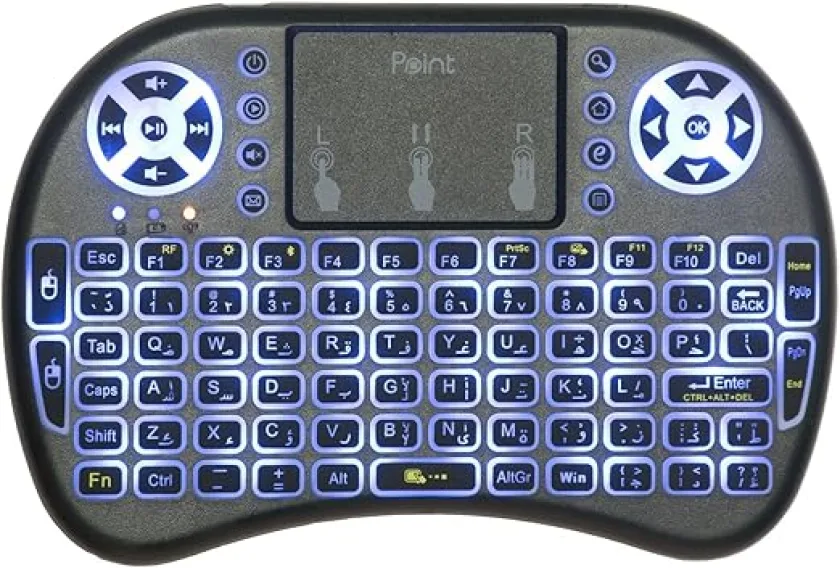 MINI KEYBAORD GAMING BLUETOOTH RECHARGABLE PT-200 POINT