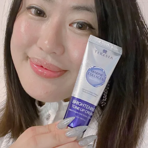 تيريسيا كريم لتفتيح البشرة غني بالكولاجين البحري 50 مل  |  Teresia Marine Collagen Brightening Tone-up Cream 50 ml