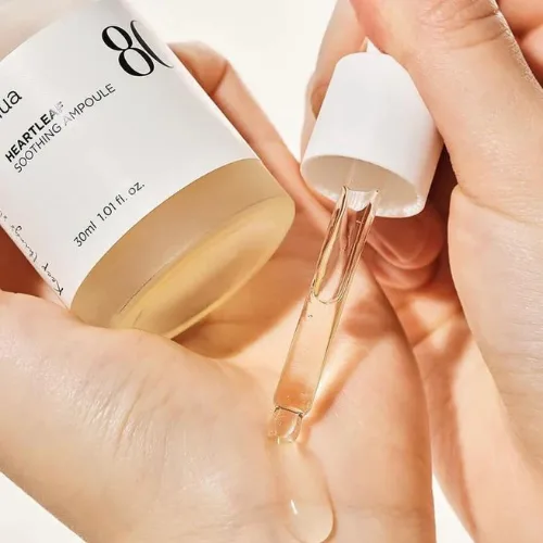 انوا سيروم مرطب يهدئ البشرة وينظم إفراز الدهون | Anua Heartleaf 80 Moisture Soothing Ampoule 30ml
