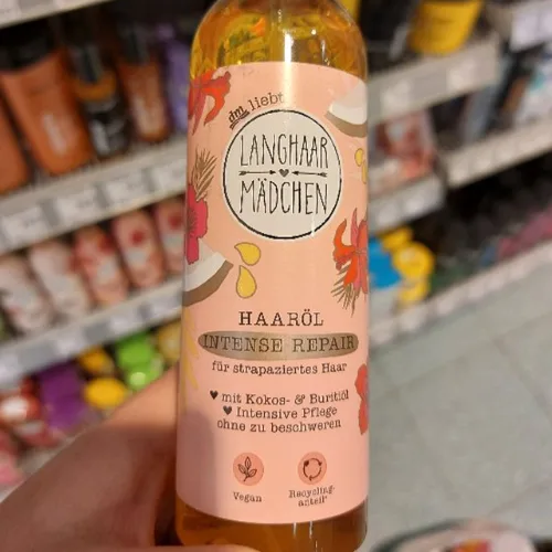 لانجار مادشين زيت دي ام لإصلاح مكثف للشعر حجم 150 مل من لانجار مادشن  | Langhaar  Madchen Girl Hair Oil Intense Repair - 150