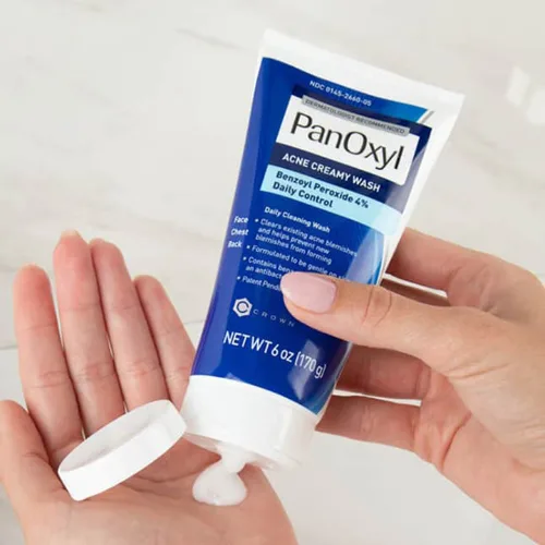 بانوكسيل غسول رغوي لحب الشباب القوة القصوى 156 مل  | PanOxyl Acne Creamy Wash Benzoyl Peroxide10% Daily Control 156ml