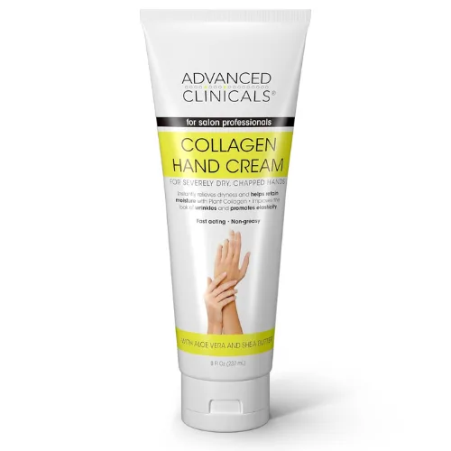 أدفانسد كلينيكالز كريم ترطيب اليدين بالكولاجين النباتي 237 مل  | Advanced Clinicals Collagen Hand Cream 237ml